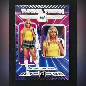 2025 Panini Donruss Tunnel Vision Dionajon Carrington WNBA Panini trading  card